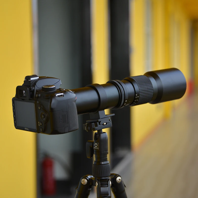 объектив камеры 500mm-F8 с ручной фокусировкой, Цельностеклянные элементы с многослойным покрытием 5