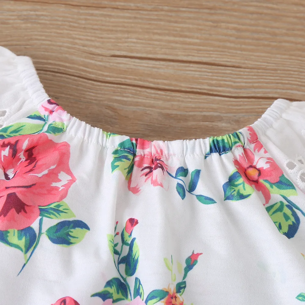 NASHAKAITE/ Летняя одежда для малышей; Комбинезон для новорожденных девочек; кружевной комбинезон без рукавов с милым цветочным рисунком; 3 вида цветов; боди для малышей; 2
