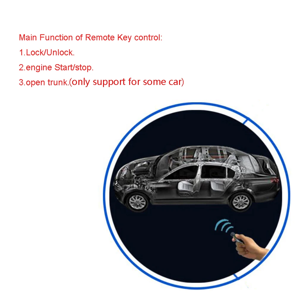 Для автомобиля Audi Q3 2012-2020 Добавьте Кнопочную систему Start Stop и систему дистанционного управления Start Stop Без ключа с панелью 5